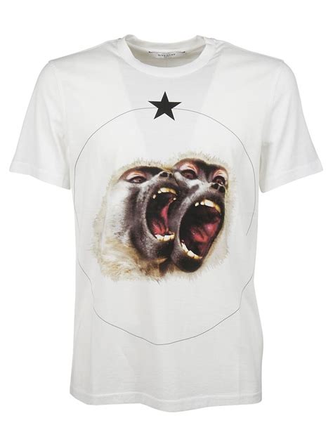 Givenchy Monkey Brothers Print T